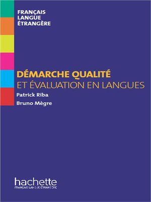 cover image of Collection F HS--Démarche qualité et évaluation en langues (ebook)